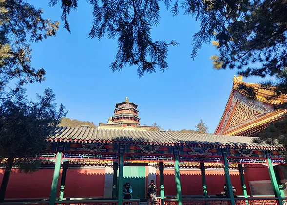 Summer Palace in Sunny February