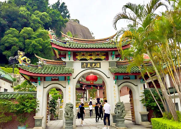 Sunlight Temple in Xiamen in September