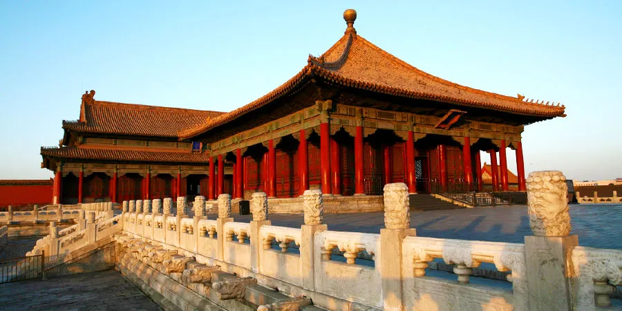 Sunset at Hall of Central Harmony