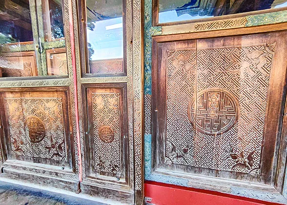 Bats Decoration on the Door