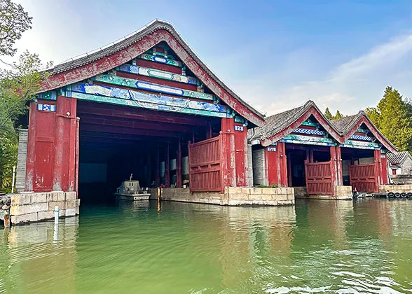 Ancient Dockyard on the River