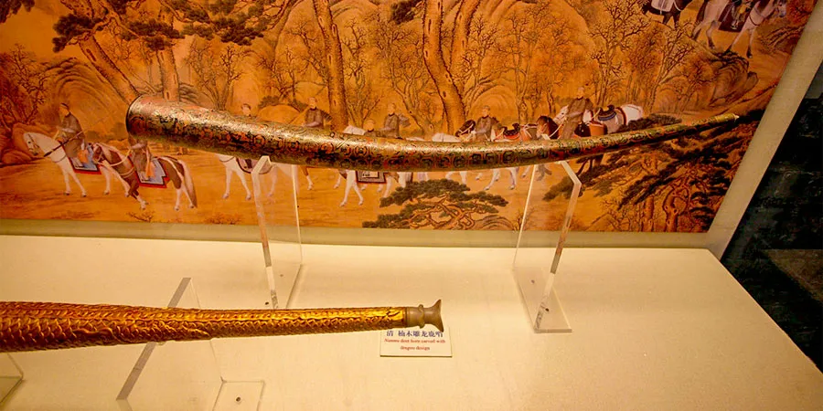 Exhibited Sacrificial Musical Instruments