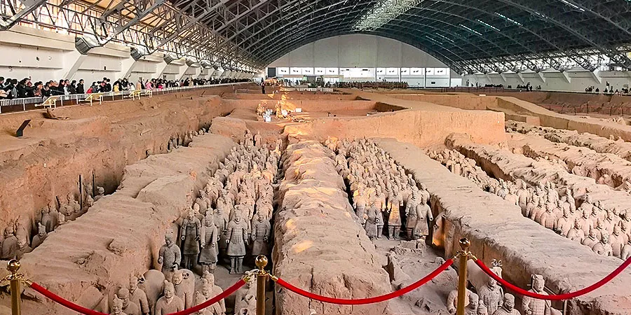 Pit 1 of Terracotta Army Museum