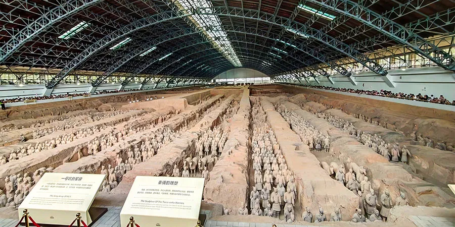 Massive Terracotta Army Pit 1