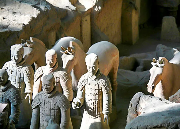 Lifelike Terracotta Warriors and Horses