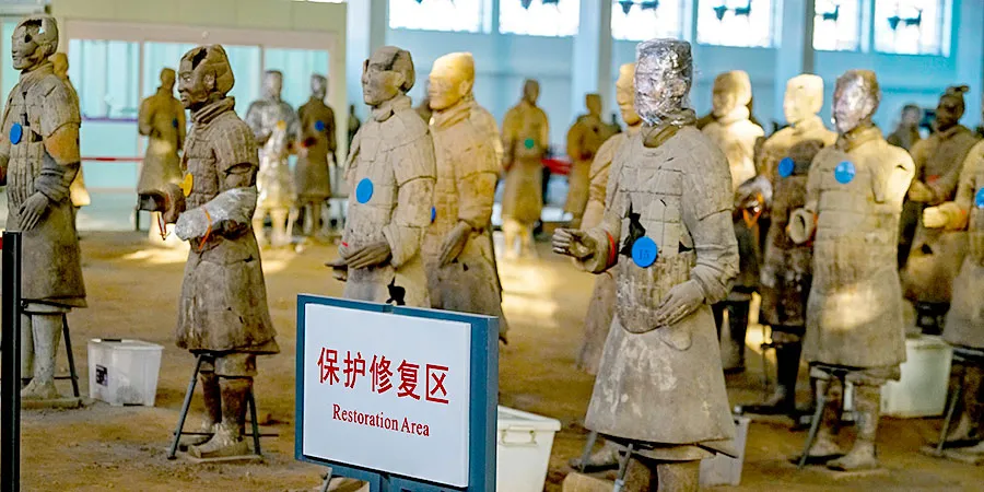 Terracotta Warriors to Be Restored