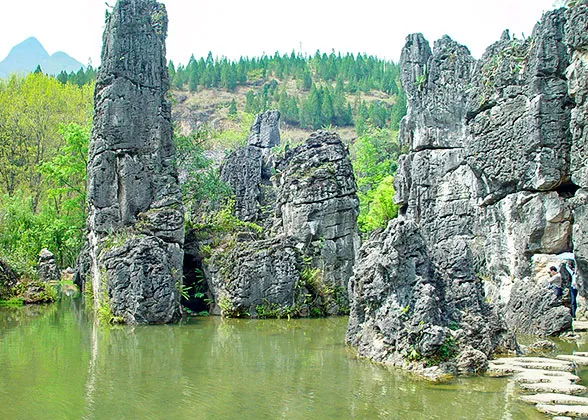 Tianxingqiao, Huangguoshu Waterfall
