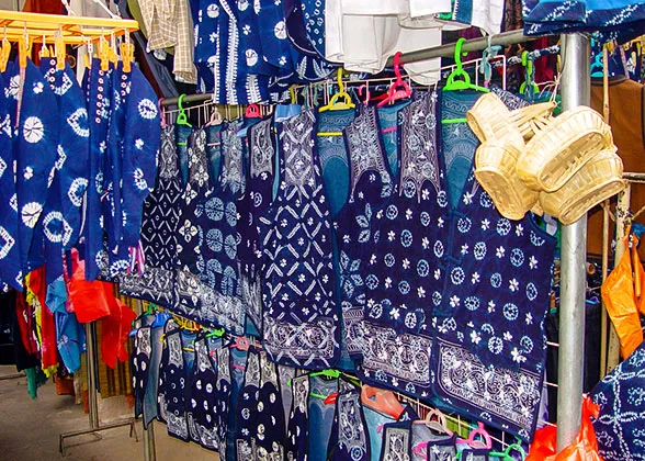 Tie-dying Clothing, China