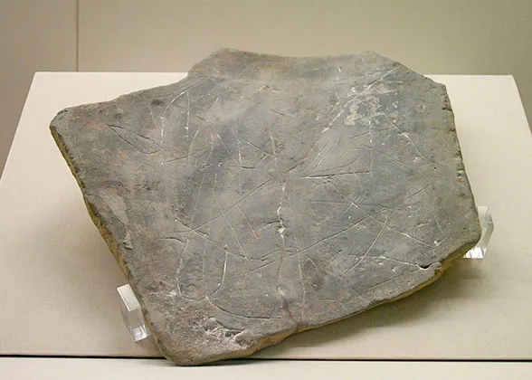 Inscribed Tile Fragments