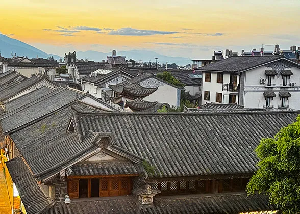 Typical Buildings at Dali Ancient City