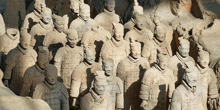 Terracotta Figures with Different Apperance