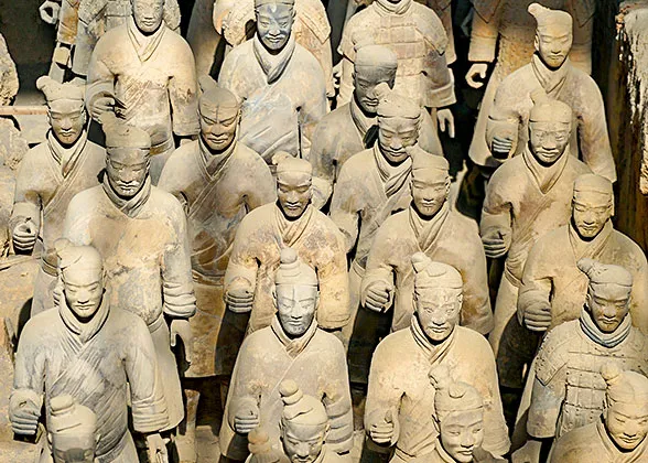 Helmetless Terracotta Warriors