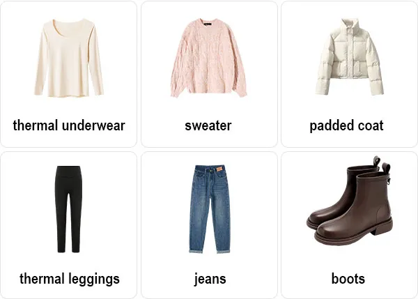 Wuhan January Clothes