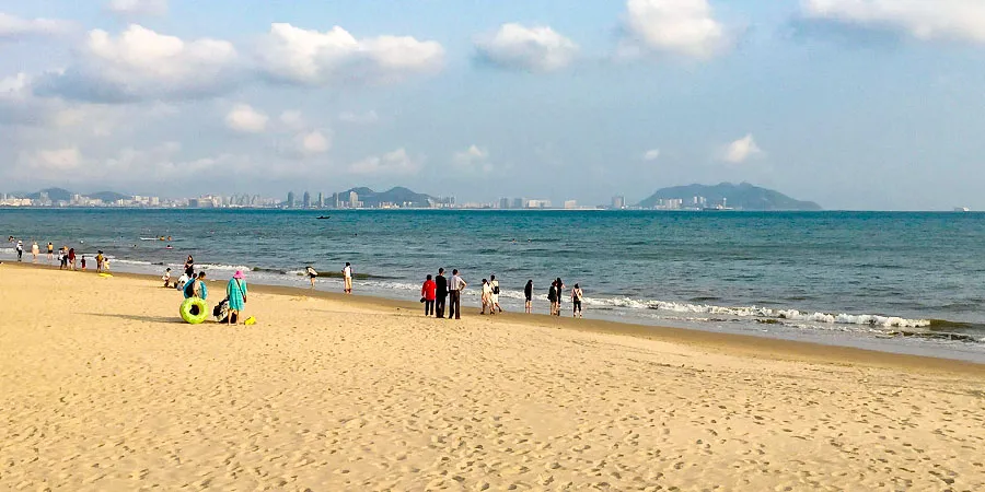 Beach in Xiamen with Fewer Tourists