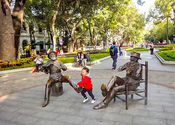 Street View of Xiamen in January