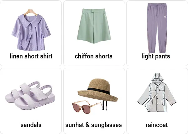 What to Wear in Xiamen in July