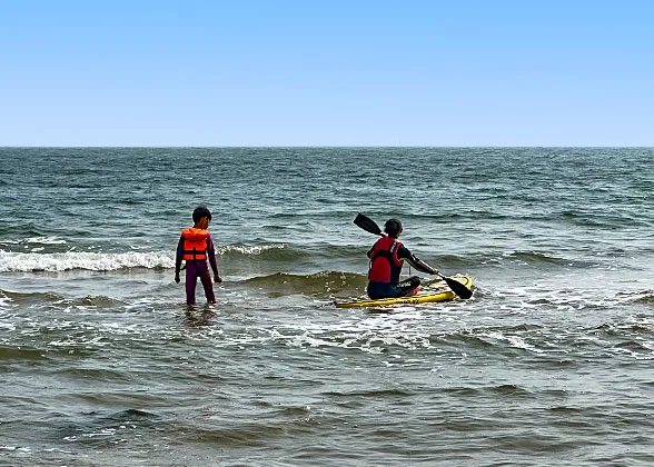 Water Activities on the Sea in Xiamen