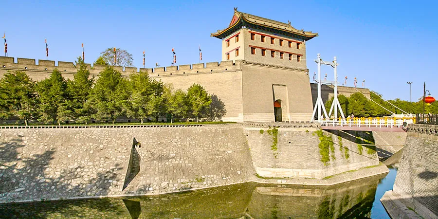 Moat and Drawbridge Tower