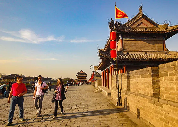 Watchtower on Xi'an City Wall