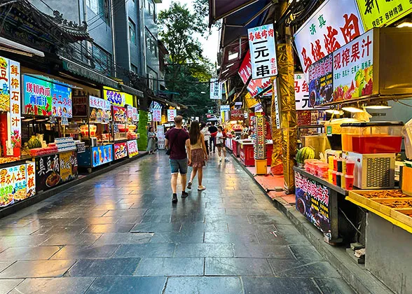 Muslim Bazaar in Xi'an