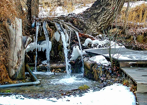 Cold Xinjiang in January