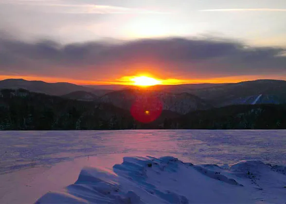 Xinjiang Snow View