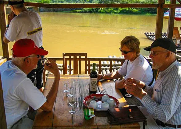 Yellow Water in Rainy Season