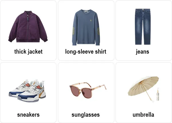 Clothes to Wear in Yichang in November