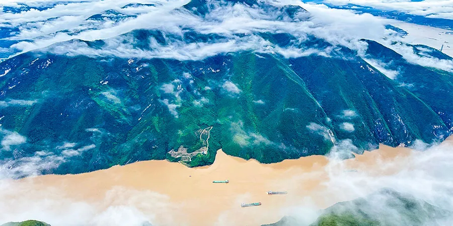 Yichang in Rainy Season