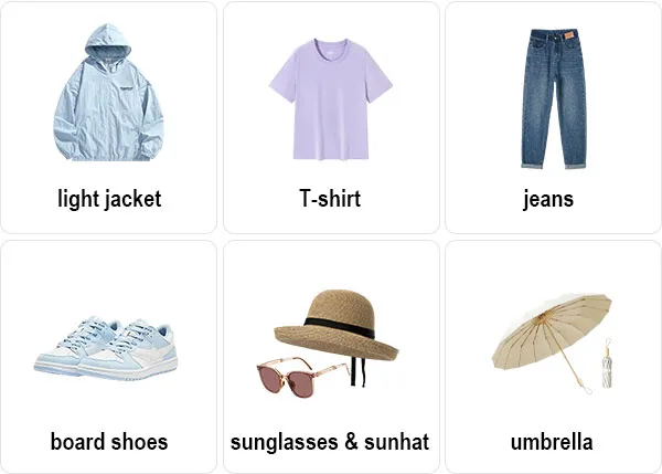 Clothes to Wear in Yichang in September 