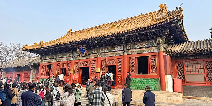 Yongyoudian (Hall of Everlasting Protection), Lama Temple