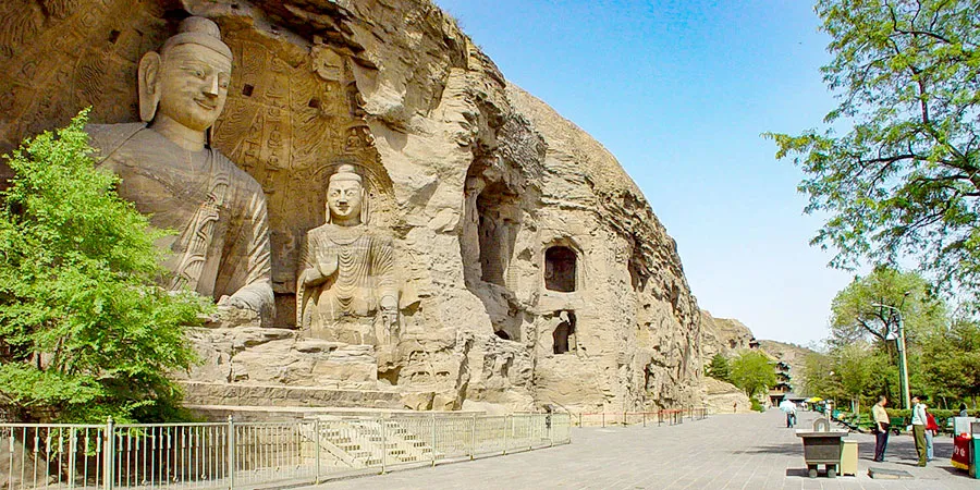 Yungang Grottoes without Many Tourists