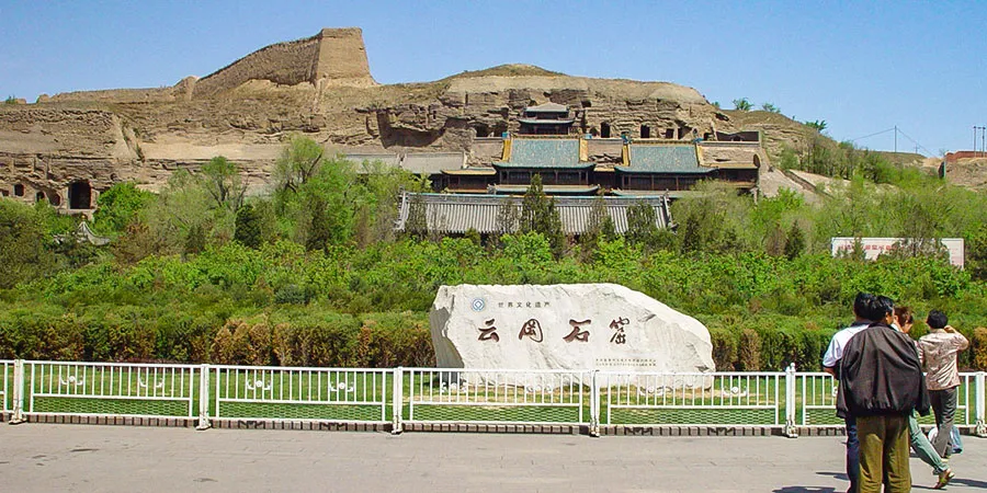 Yungang Grottoes in October