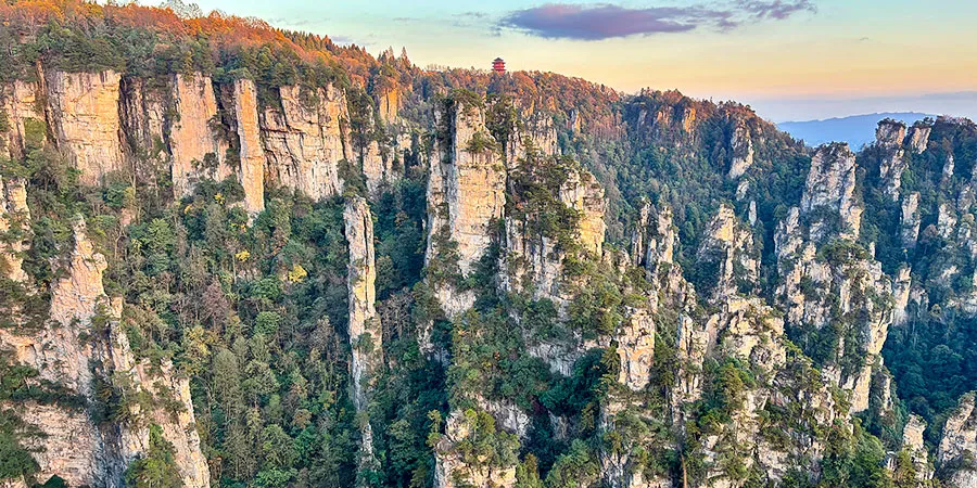 Autumn View of Zhangjiajie