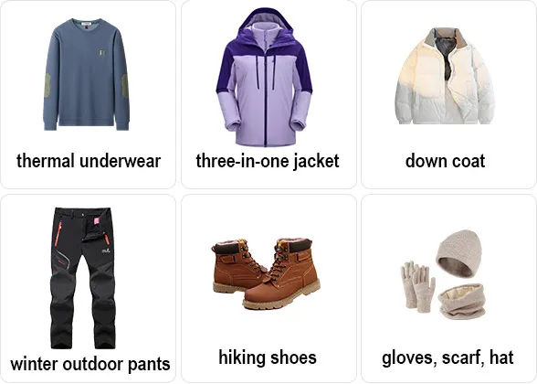 Zhangjiajie Winter Clothes
