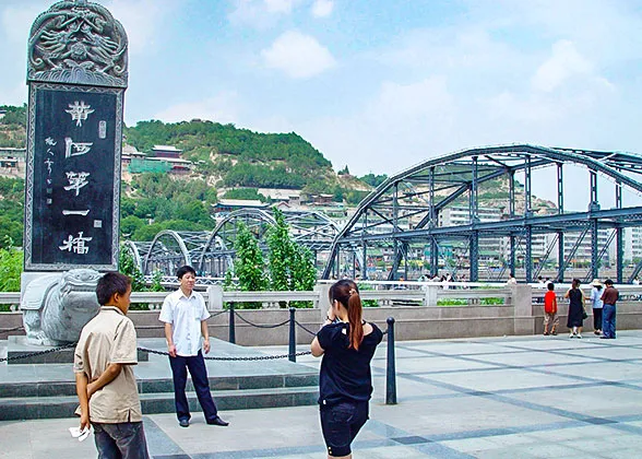 Zhongshan Bridge in Sunny June