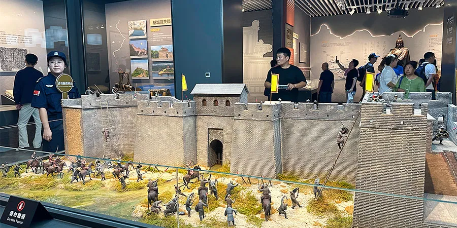 Attack and defense model of the Great Wall 