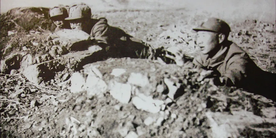 Soldiers in the Battle of Rehe