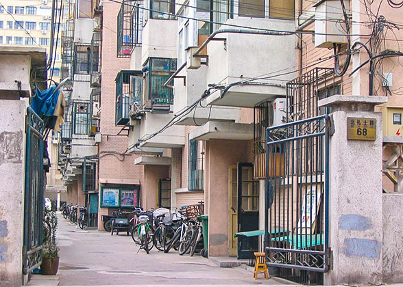 Apartment Blocks, Lingjing Hutong, Beijing