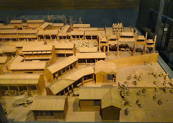 Wooden City Model, Beijing Planning Exhibition Hall