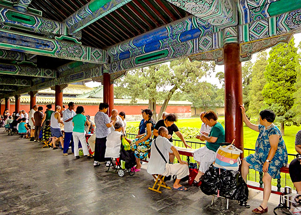 Long Corridor, Temple of Heaven, Beijing