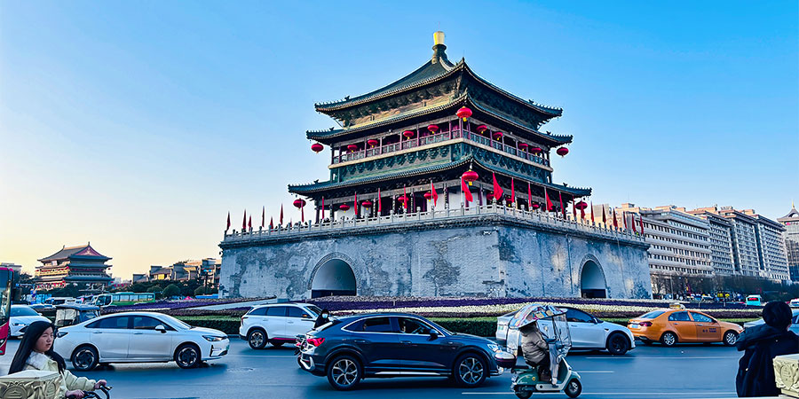 Bell Tower at Sunset