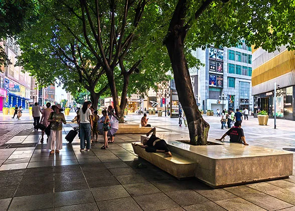 Chongqing Street View in May