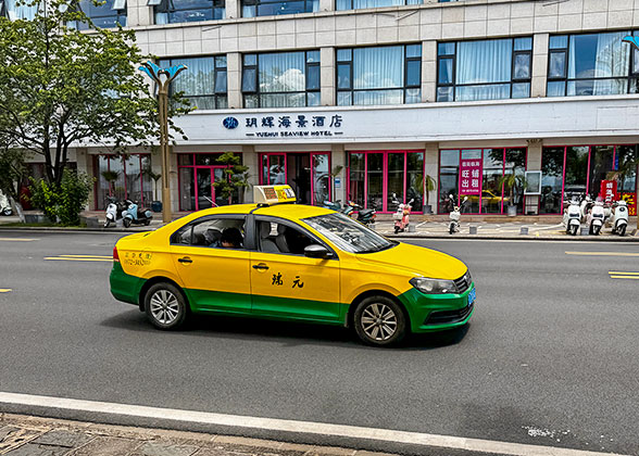 Taxi in Dali