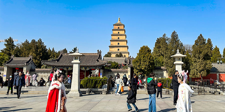 Giant Wild Goose Pagoda
