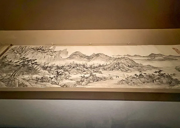 Ancient Painting in the Hall