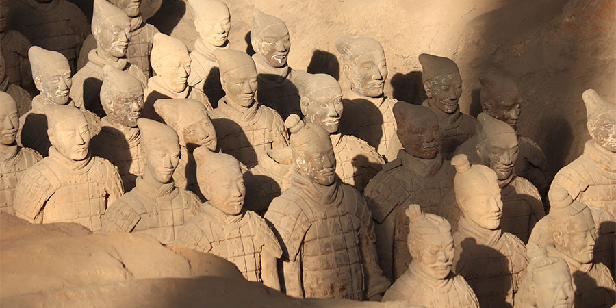 Terracotta Figures with Various Appearances