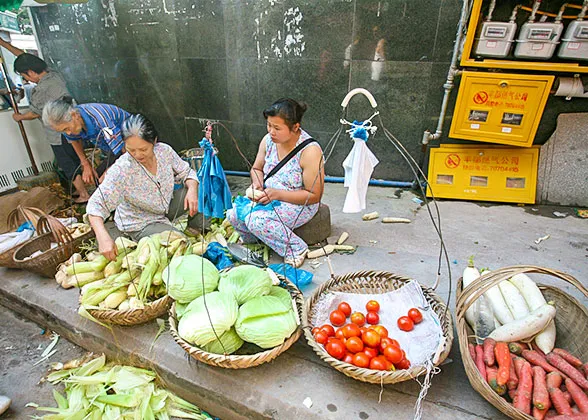 Farmers Market, Fengdu