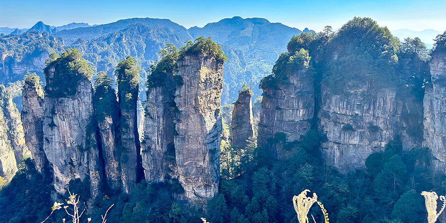Five Fingers Peak at Huangshi Village