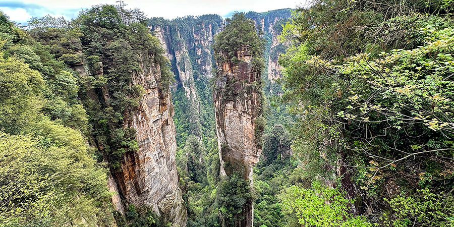 Hallelujah Mountain in Zhangjiajie